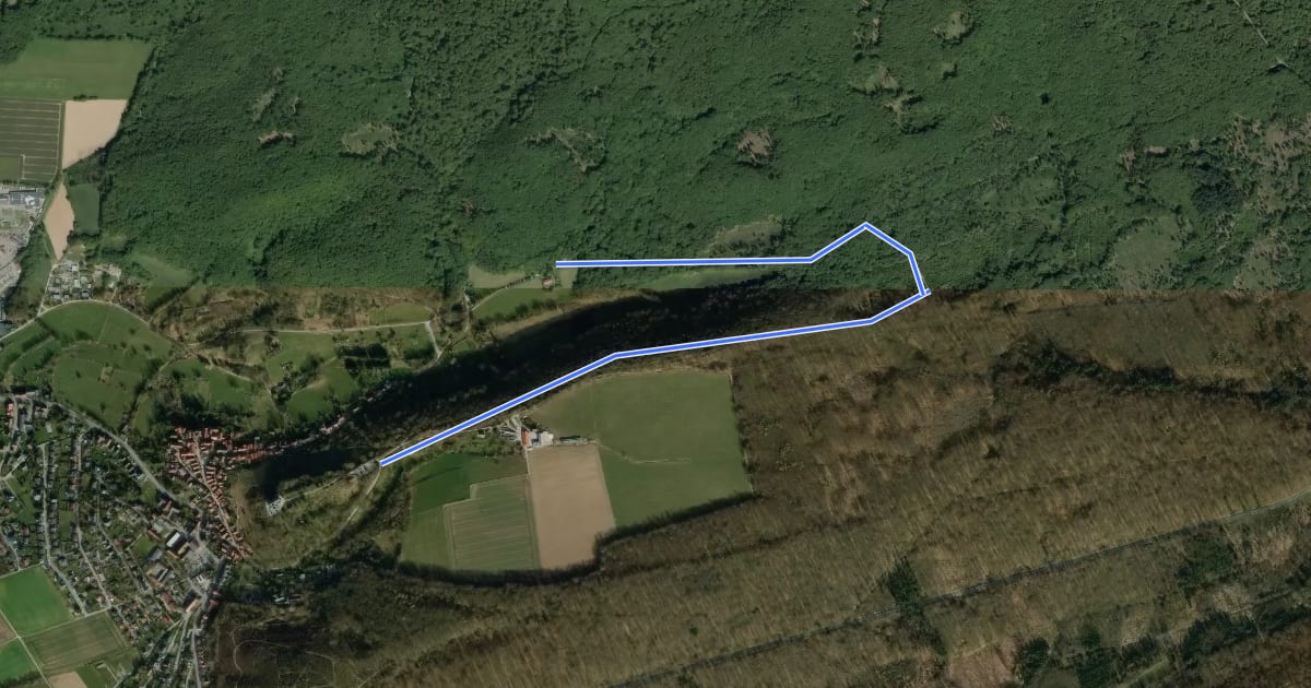 Маршрут Wanderweg A5 (bei Schieder) на спутниковом снимке