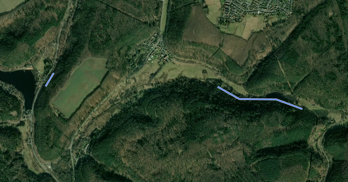 Маршрут Wanderweg Aschbacherhof 7 на спутниковом снимке