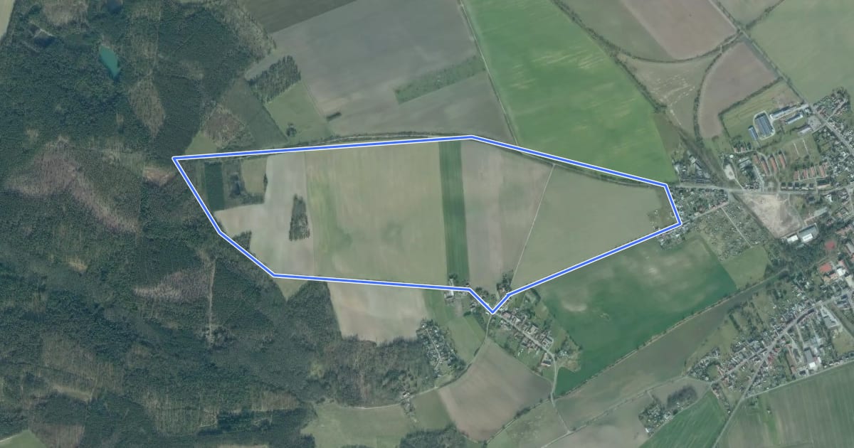 Маршрут Wanderweg der Gedichte на спутниковом снимке