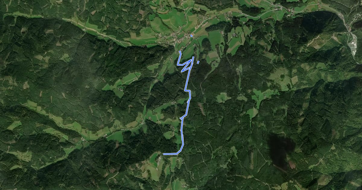 Маршрут Wanderweg Etmißl - Franzosenkreuz - GH Sattler на спутниковом снимке