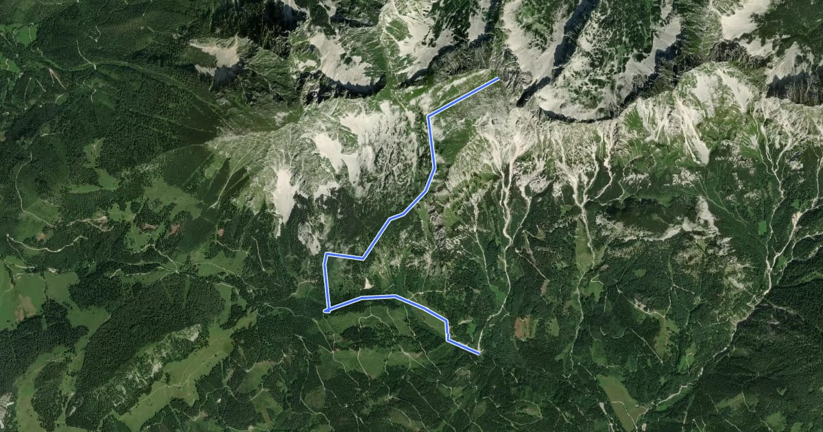 Маршрут Wanderweg Hall - Scheiblingstein на спутниковом снимке