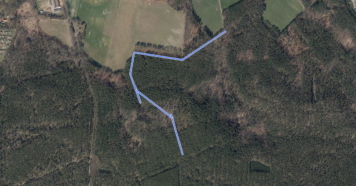 Маршрут Wanderweg Kleine Hölle на спутниковом снимке