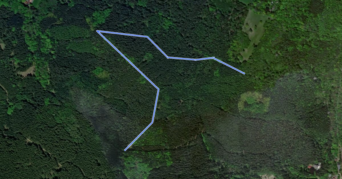 Маршрут Wanderweg Lindenstein - Kuhhalterwiesen на спутниковом снимке