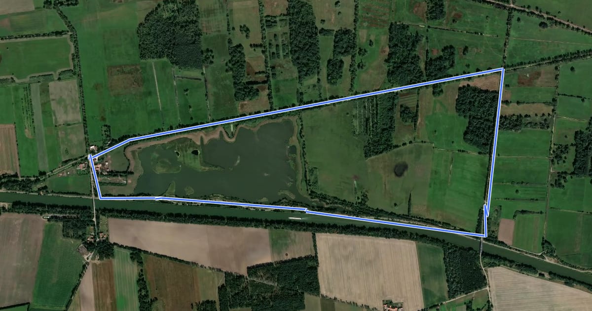 Маршрут Wanderweg Mannhausen (klein) на спутниковом снимке