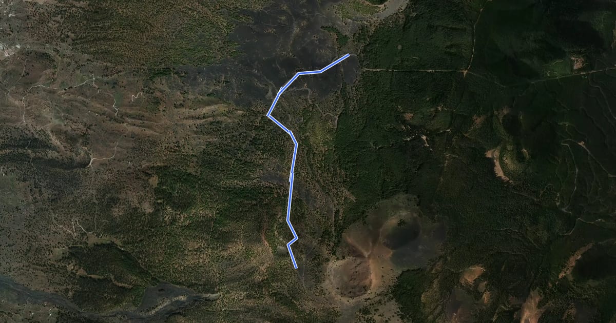 Маршрут Wanderweg PR LP 14–Pista de la Barquita на спутниковом снимке