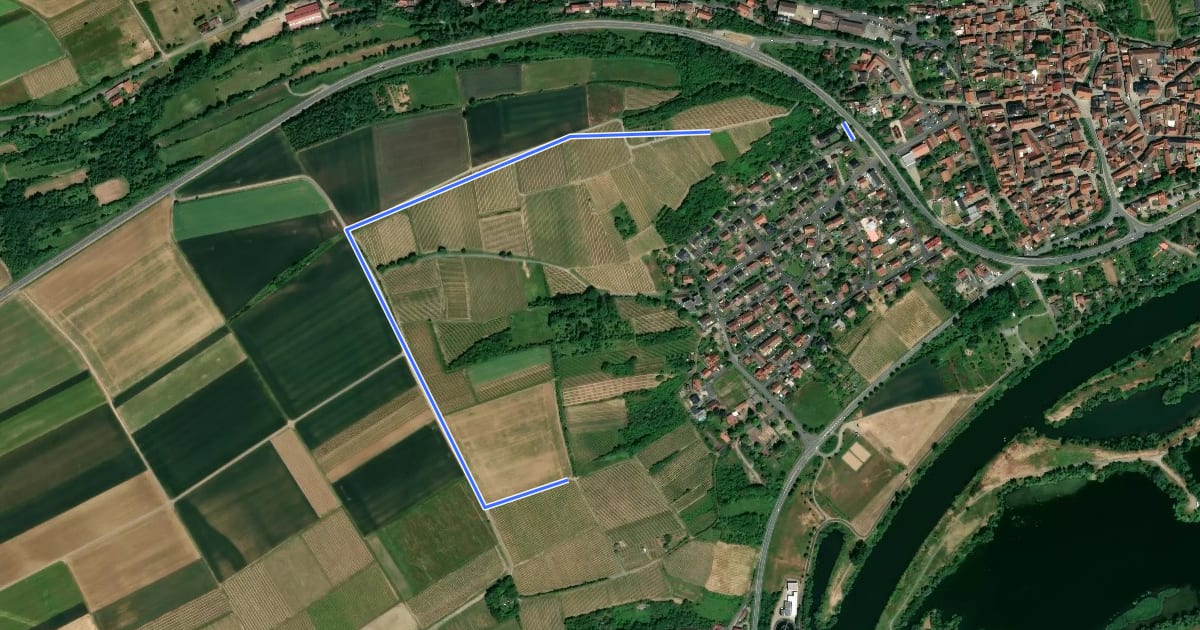 Маршрут Wanderweg Sagen- und Mythenweg на спутниковом снимке