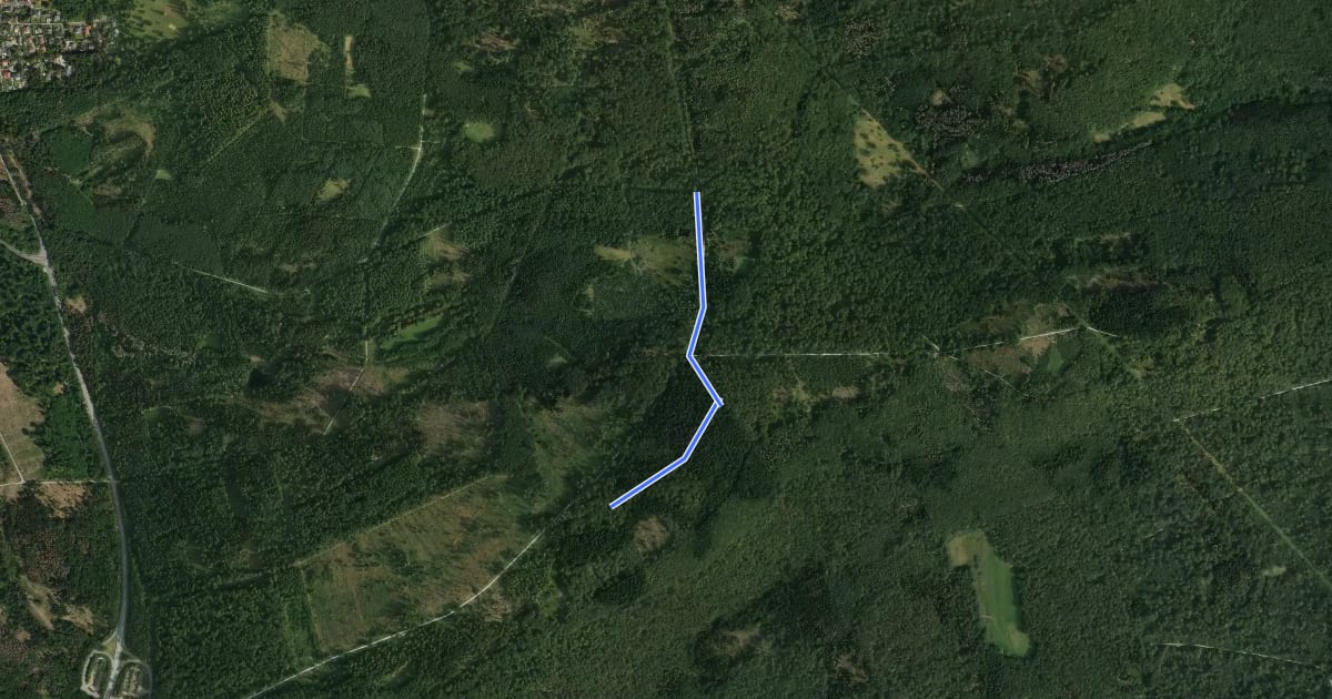 Маршрут Wanderweg schwarzer Kasten на спутниковом снимке