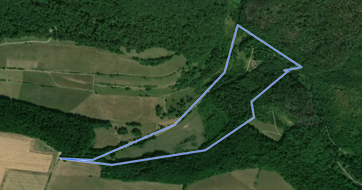 Маршрут Wanderweg Sulzrieden на спутниковом снимке