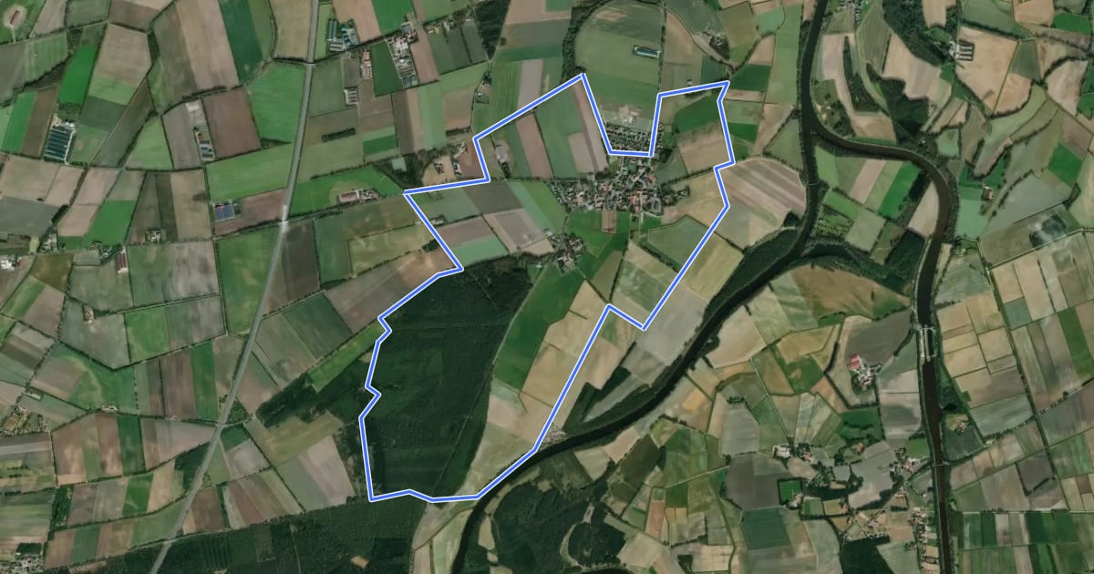 Маршрут Wanderweg Sustrum Ort на спутниковом снимке