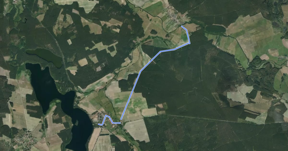 Маршрут Wanderweg vom Doberburg nach Lamsfeld Camping. на спутниковом снимке