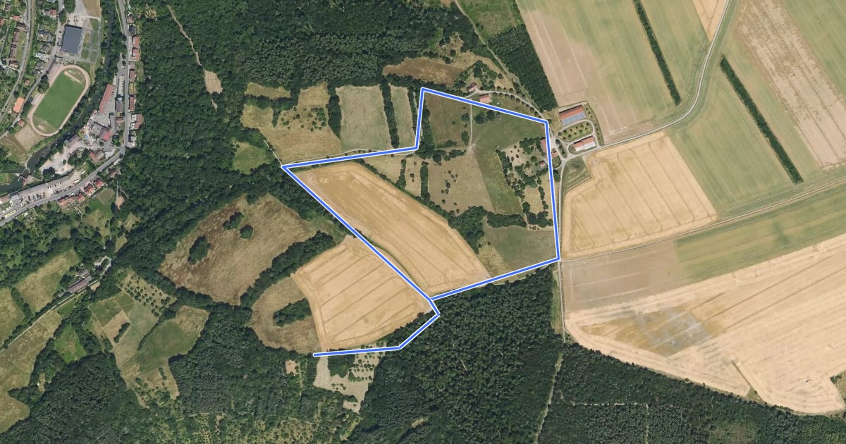 Маршрут Wanderweg Wertheim 2 на спутниковом снимке
