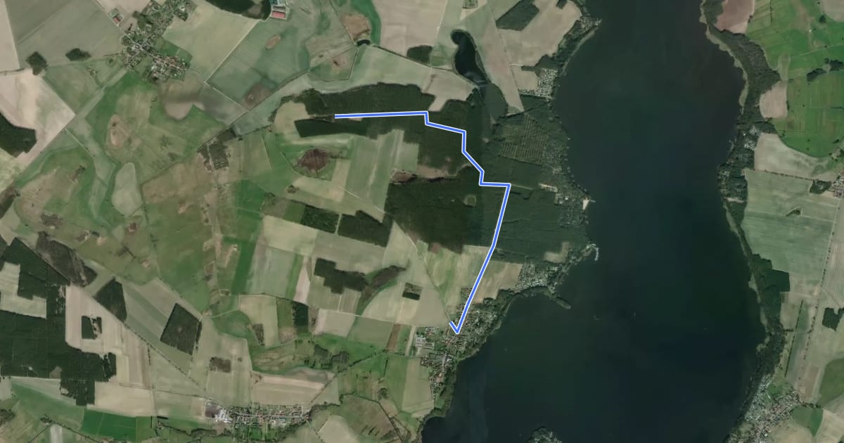 Маршрут Wanderweg Zaue-?? на спутниковом снимке