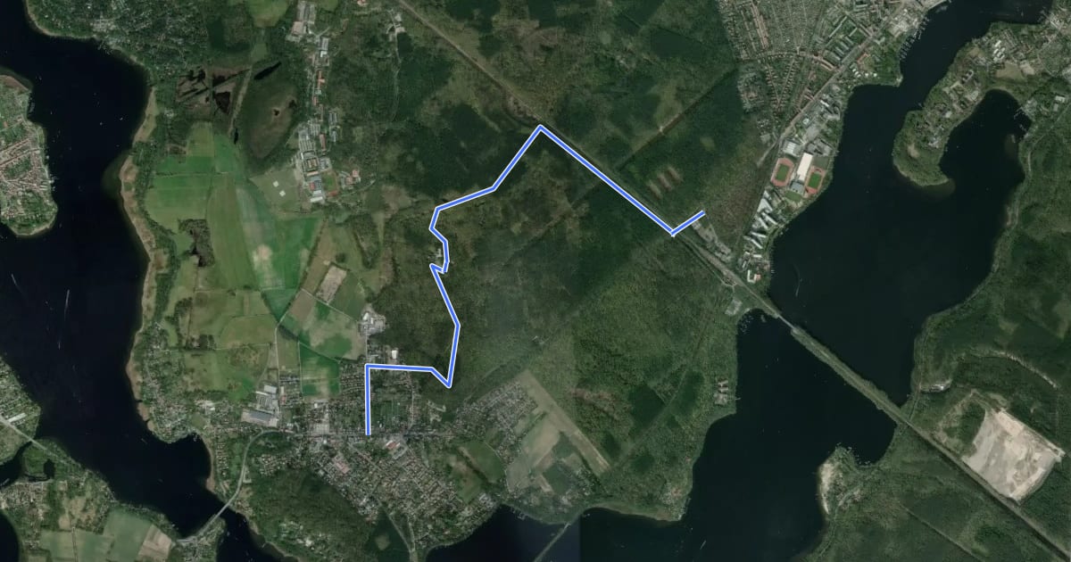 Маршрут Wanderweg zum Bayrischen Haus на спутниковом снимке