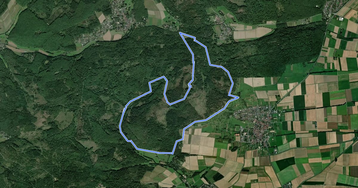 Маршрут Wanderwege Hausberg - Milan на спутниковом снимке