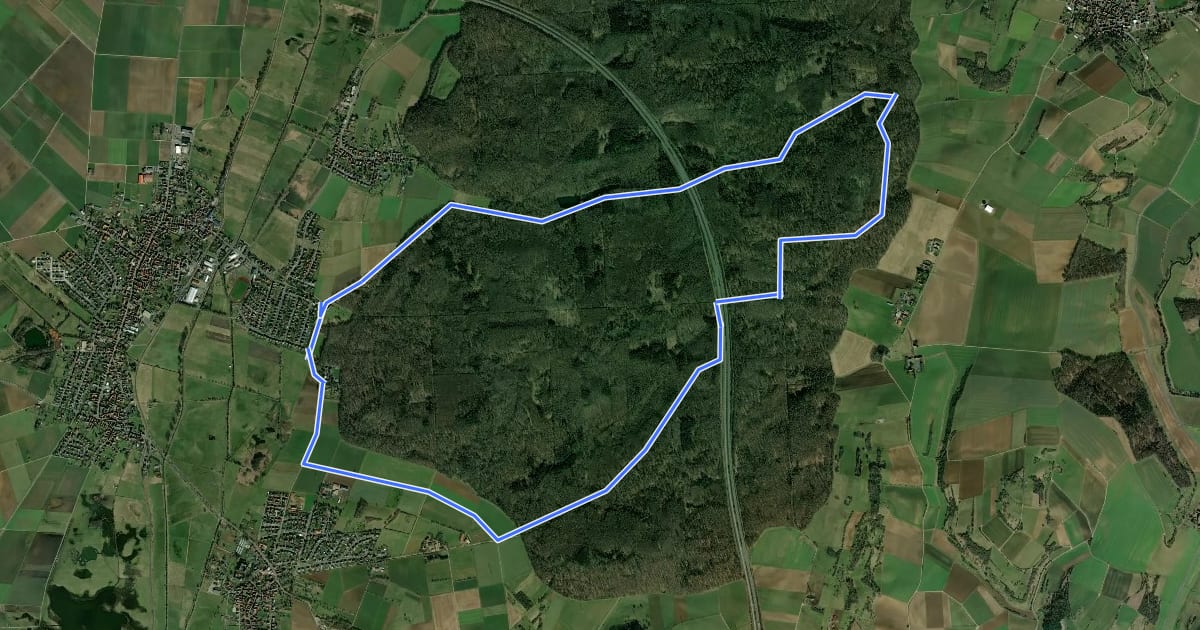 Маршрут Wannkopfrunde 12 km на спутниковом снимке