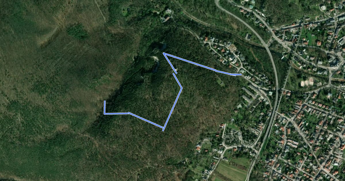 Маршрут Weilburgwappen -Rauheneck - Königshöhle на спутниковом снимке