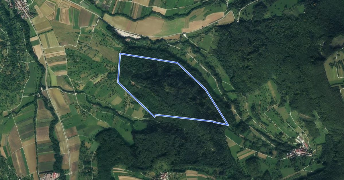 Маршрут Weilheim Rundweg 41 на спутниковом снимке