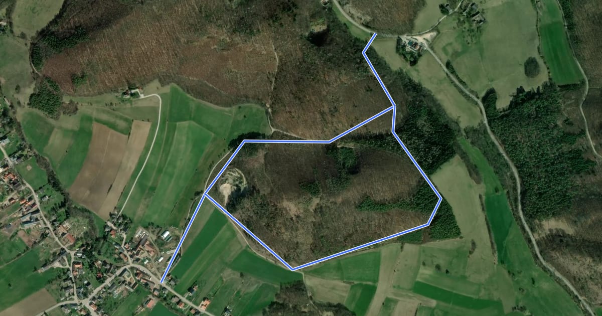 Маршрут Weinberg Rundwanderweg 7 на спутниковом снимке