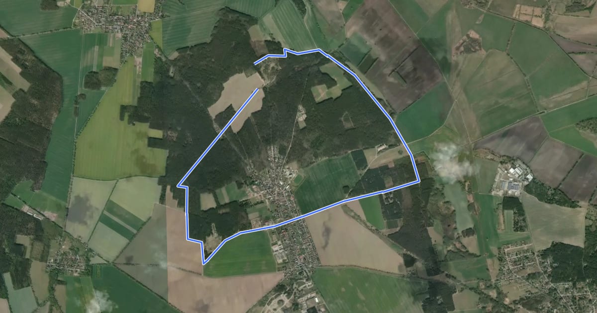 Маршрут Weinberg Rundweg на спутниковом снимке