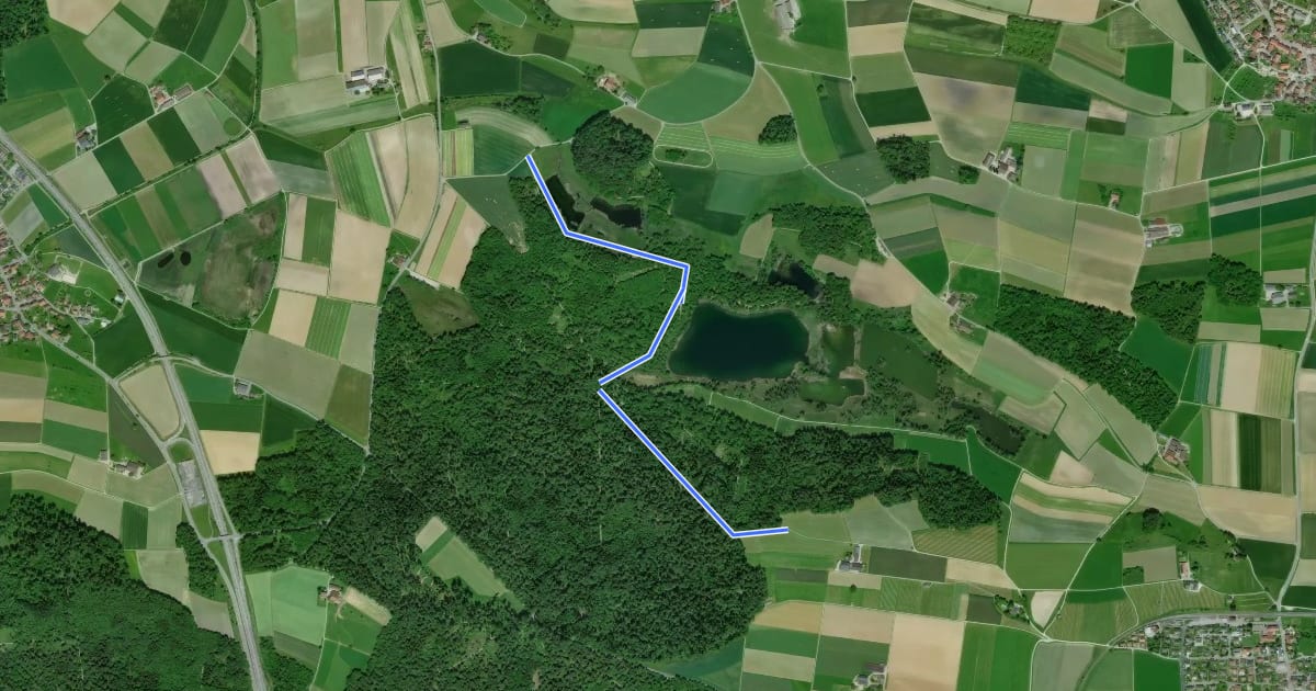 Маршрут Weinwanderweg Route 4 на спутниковом снимке