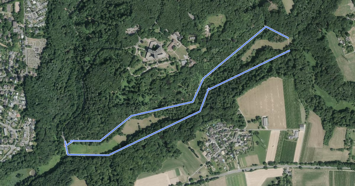Маршрут Weltersbachtal Rundweg A1 на спутниковом снимке