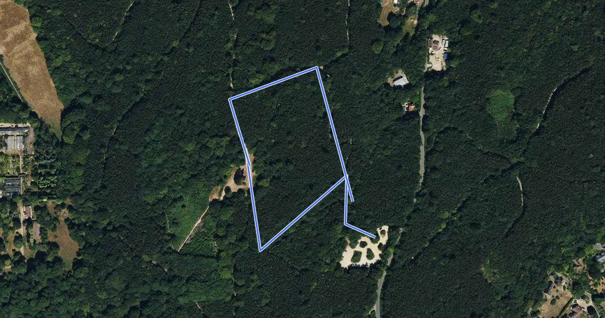 Маршрут Wheelchair Route, Emmetts на спутниковом снимке