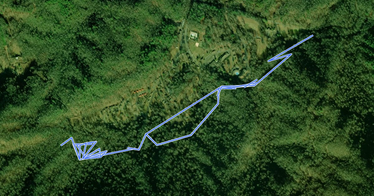 Маршрут Whiting Rail Trail на спутниковом снимке