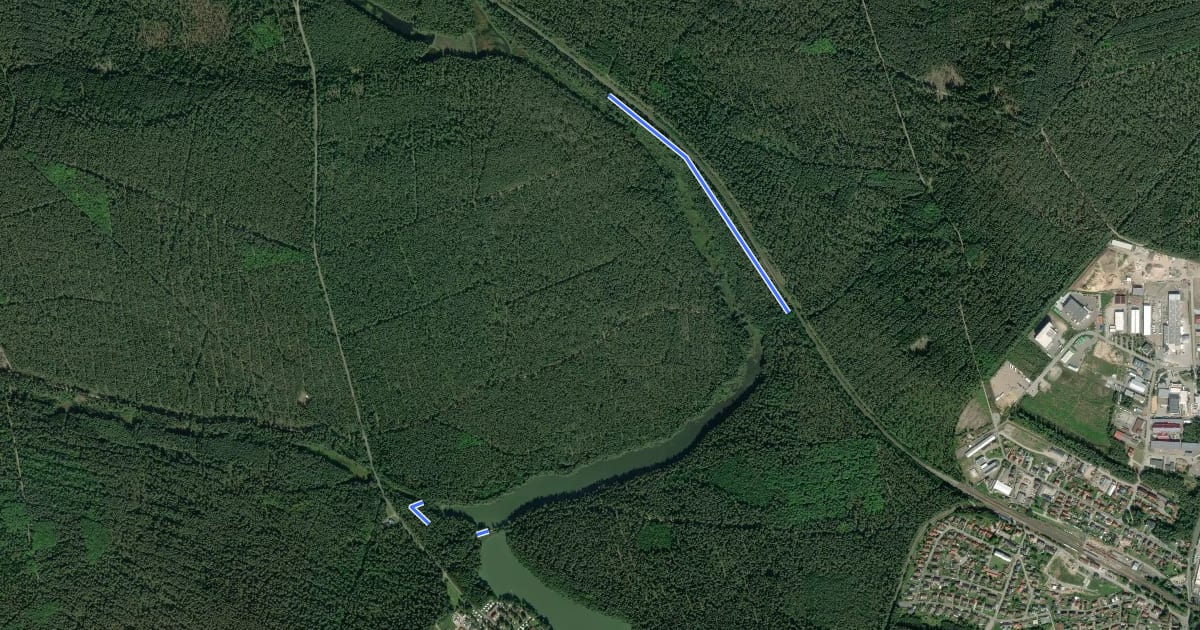 Маршрут Wilder Mann 012, Naturpark Vorderer Bayerischer Wald на спутниковом снимке