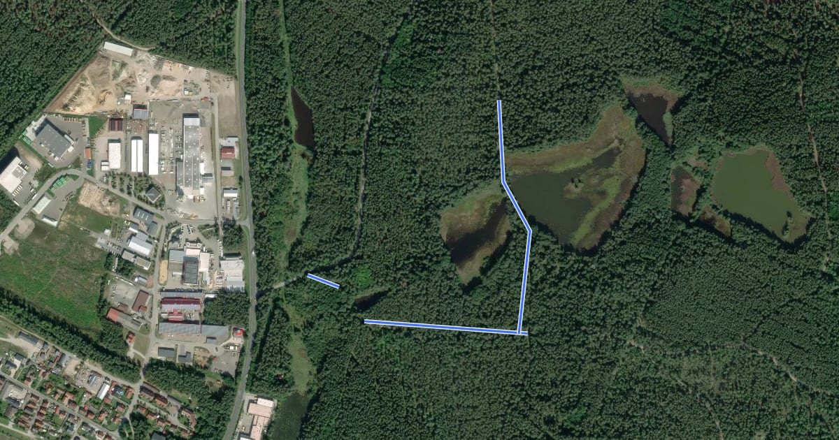 Маршрут Wilder Mann 015, Naturpark Vorderer Bayerischer Wald на спутниковом снимке