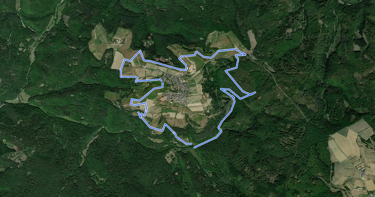 Маршрут Wisper-Trail: Via Monte Preso на спутниковом снимке