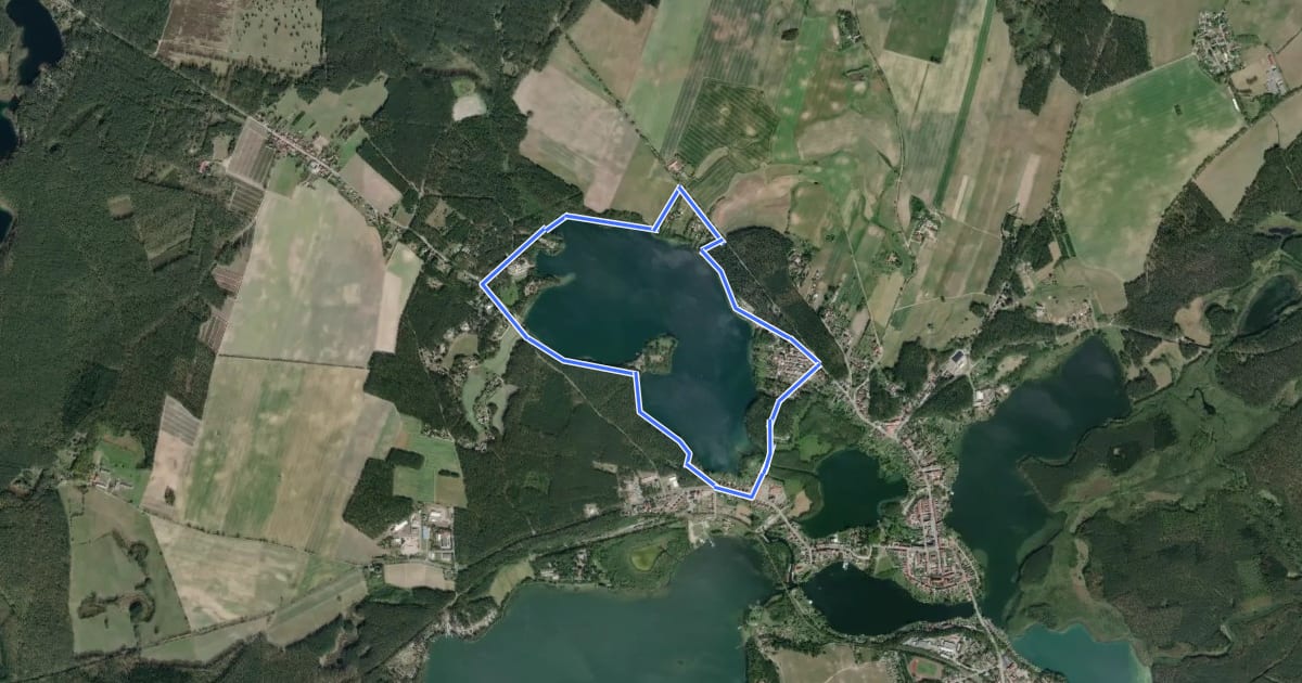 Маршрут Wurlseerundweg на спутниковом снимке