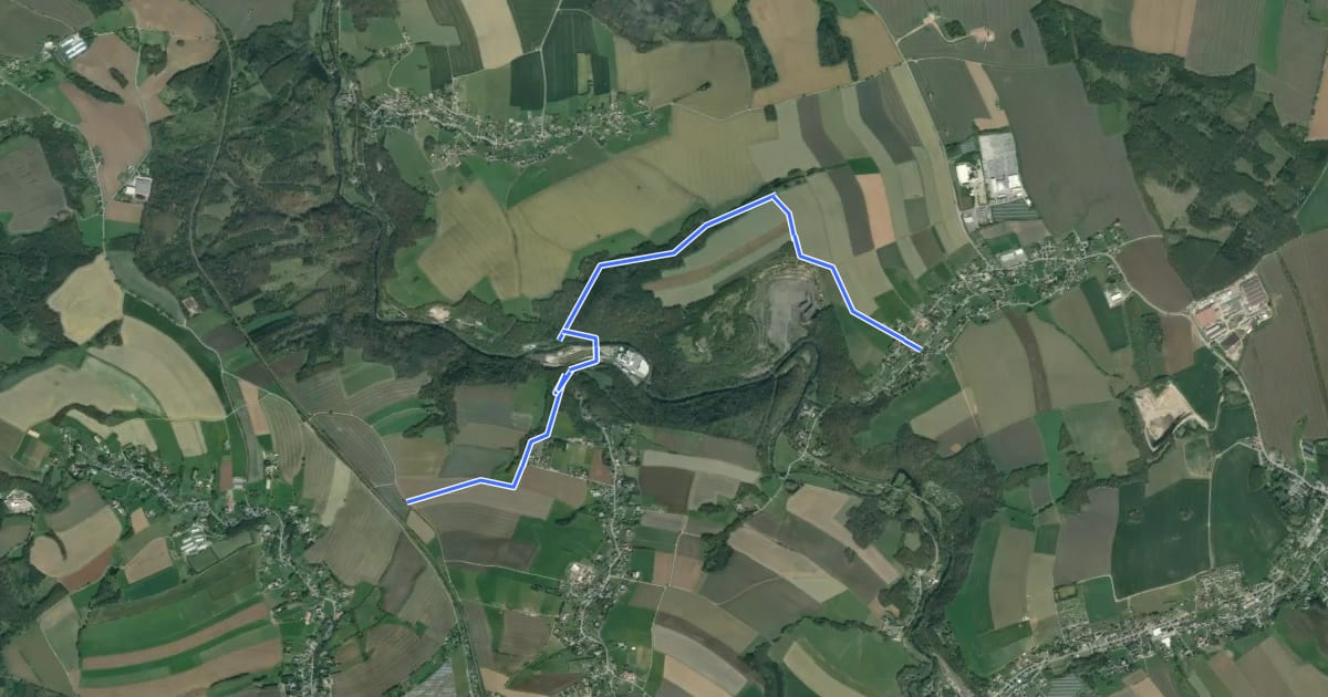 Маршрут Ww Diethensdorf-Mohsdorf-Anschl. an Ww roter Strich, weißer Grund на спутниковом снимке