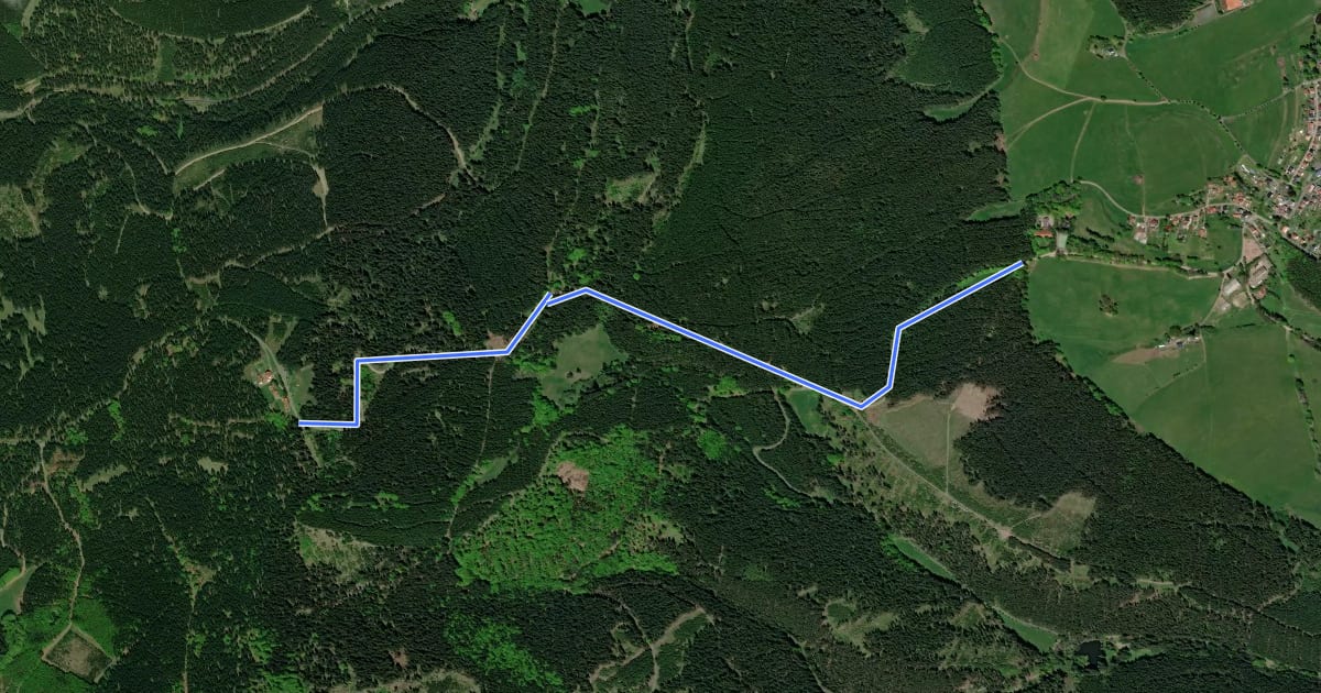 Маршрут Ww Finsterbergen - Spießberghaus на спутниковом снимке