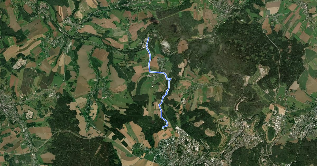 Маршрут Ww Keilberg-Fährbrücke на спутниковом снимке