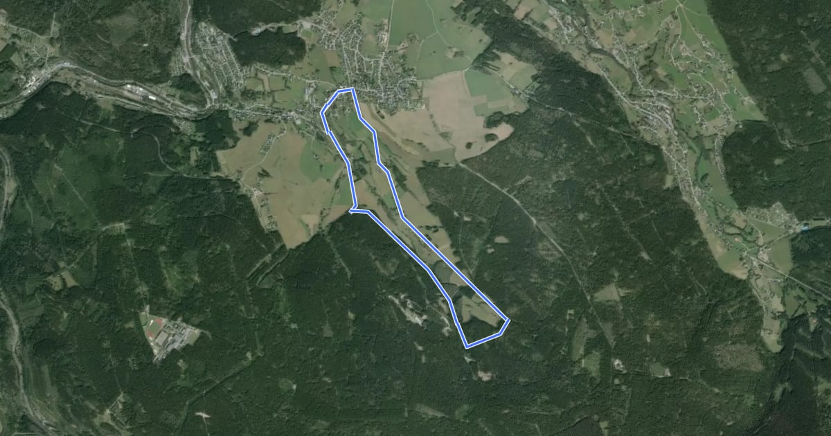 Маршрут WW Naturlehrpfad Klughausgrund на спутниковом снимке