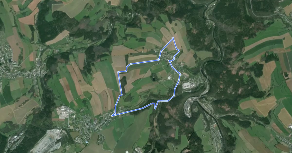 Маршрут Ww Rundweg Grießbach, Markierung z.T. mangelhaft. на спутниковом снимке