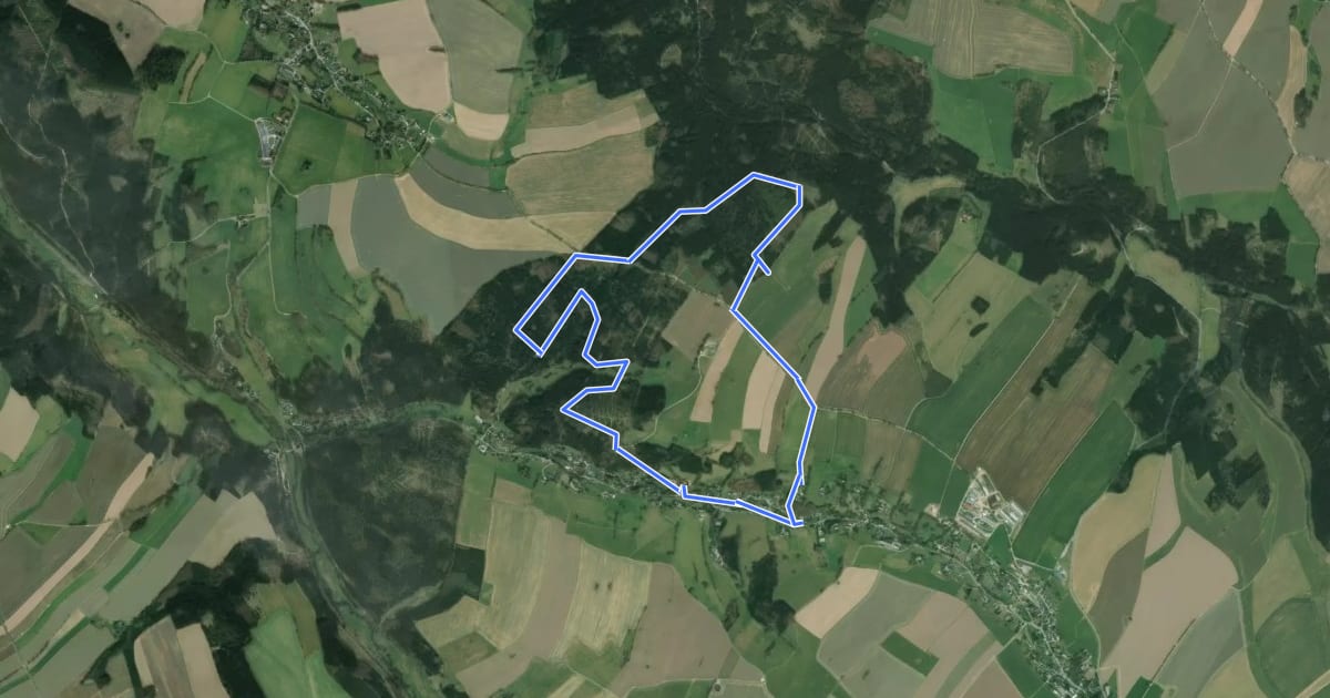 Маршрут Ww Rundweg Nassau на спутниковом снимке