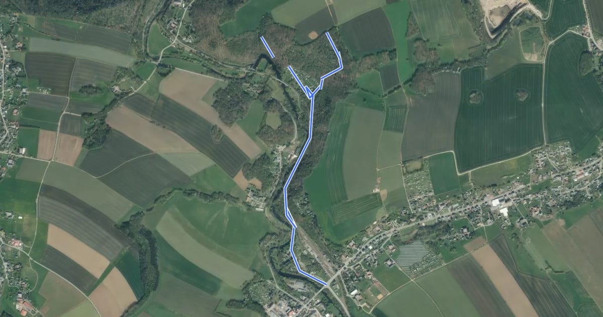 Маршрут Ww Rundweg Wurzelberg на спутниковом снимке