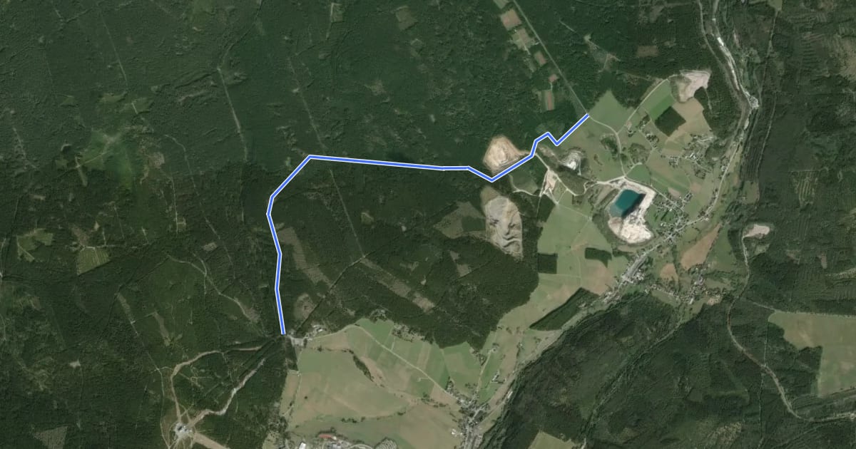 Маршрут WW Waldeck-Neudorfer Strasse на спутниковом снимке