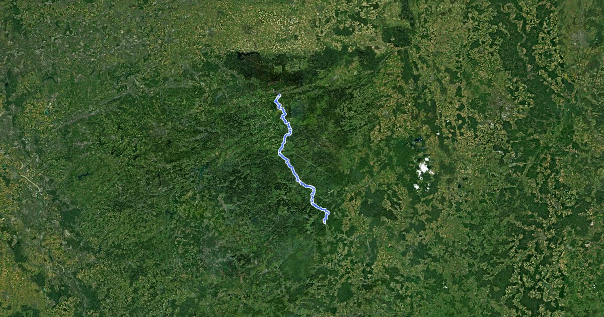 Маршрут X23 Schieferweg на спутниковом снимке