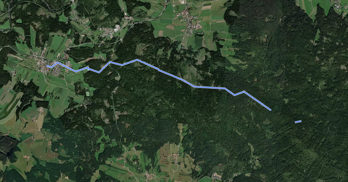 Маршрут Zielwanderweg 3 (Schweinhütt - Zielwanderweg 2) на спутниковом снимке
