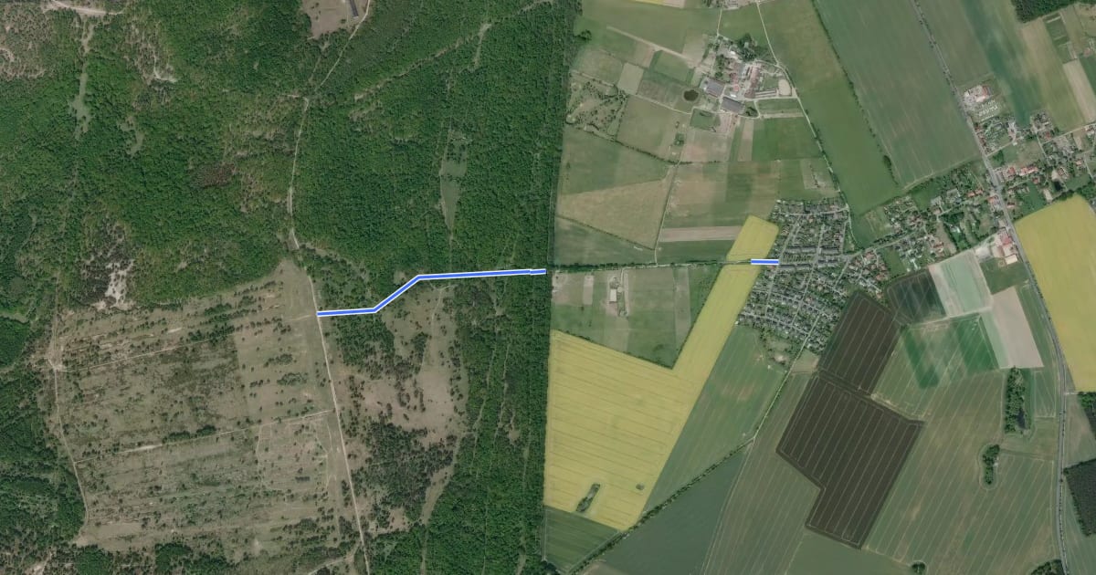 Маршрут Zubringerweg aus Richtung Seeburg на спутниковом снимке