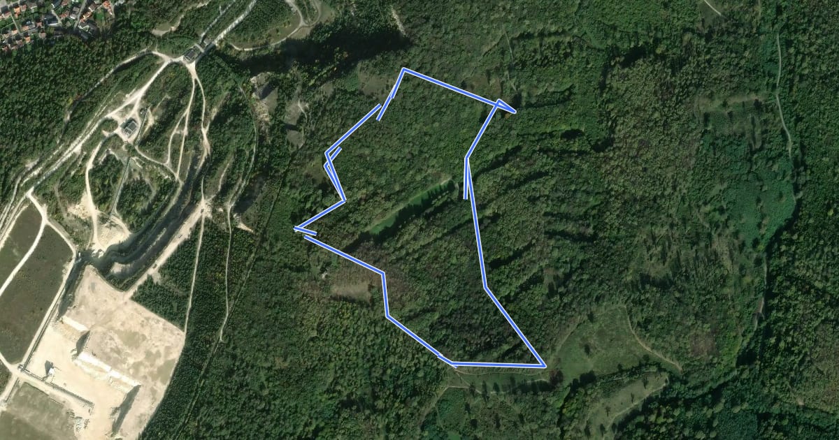 Маршрут Zwei Gipfel Rundwanderweg на спутниковом снимке